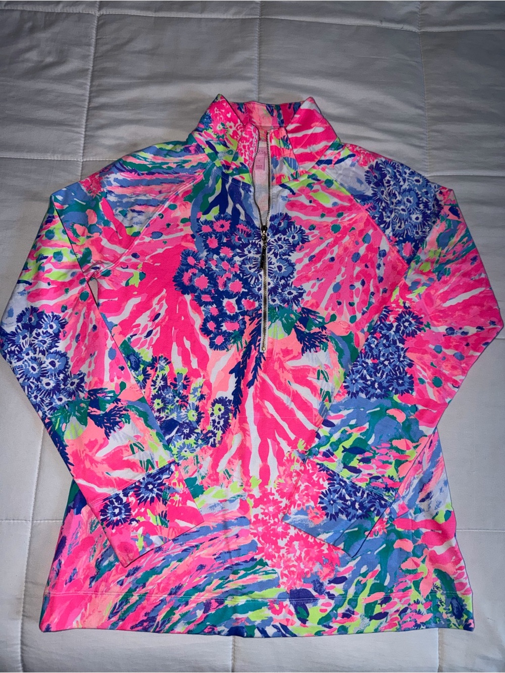 Lilly Pulitzer Skipper Popover Half-Zip - Small